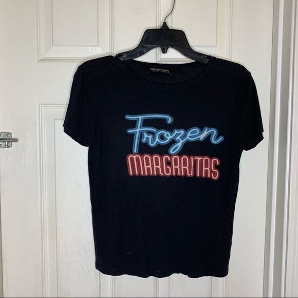 Rock Rose Classic Frozen Margaritas Tee Size M - Picture 2 of 7
